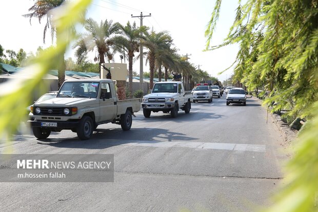 رزمایش جانفدایان ایران در «ایرانشهر»