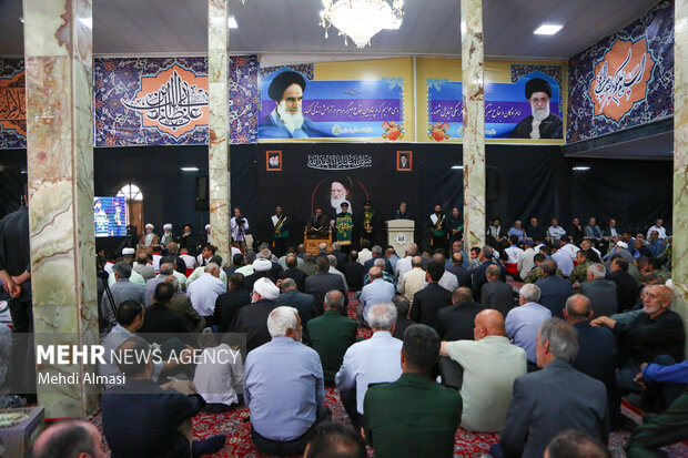 مراسم یادبود آیت‌الله شبیری زنجانی در زنجان