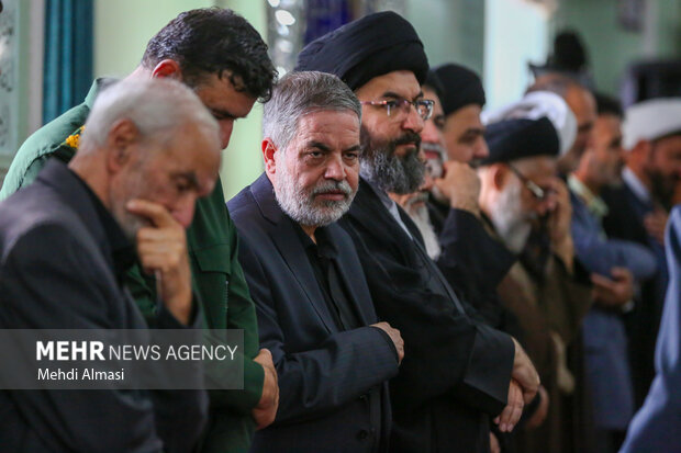 مراسم یادبود آیت‌الله شبیری زنجانی در زنجان