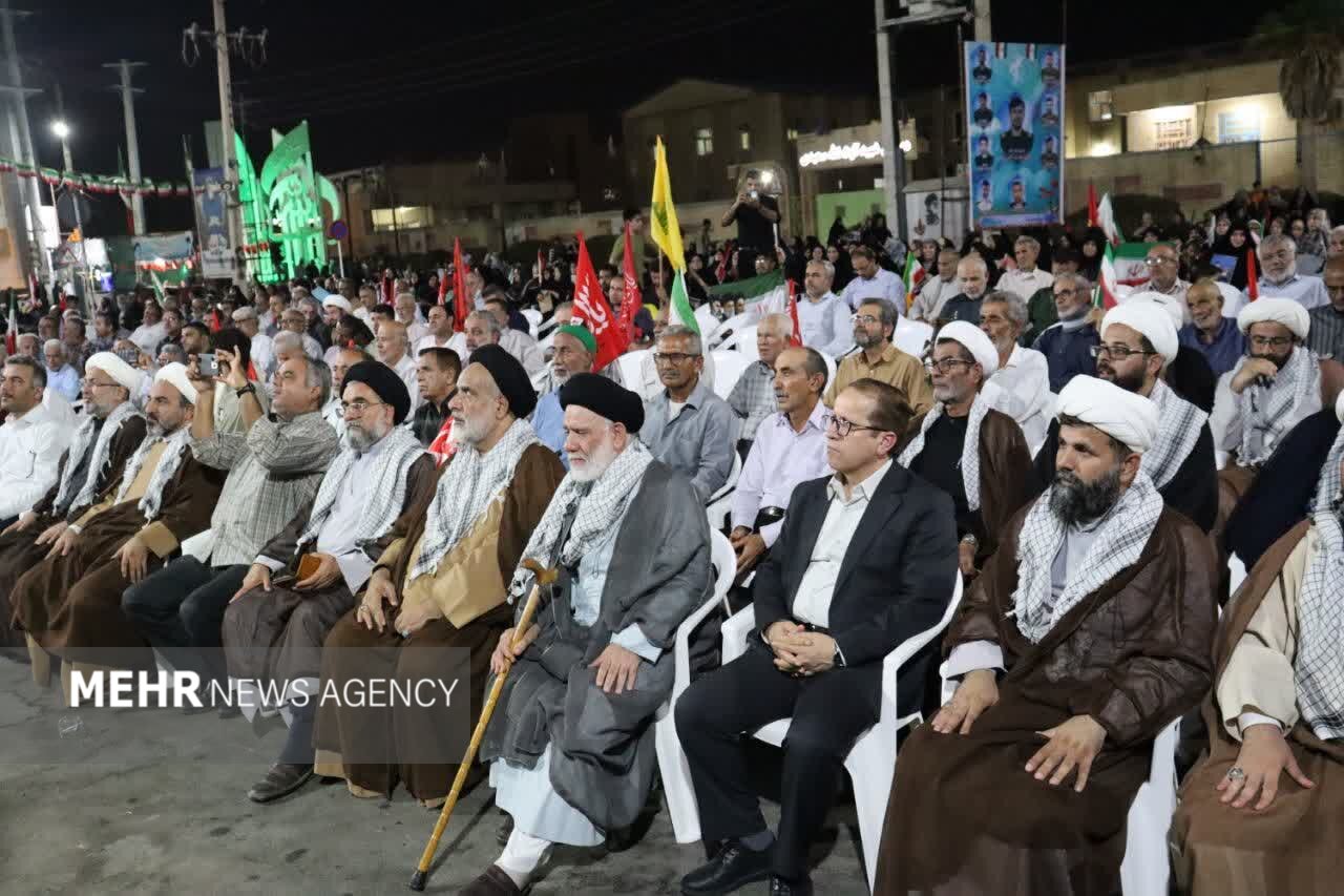 یادواره شهدای روحانی شهرستان دیّر برگزار شد