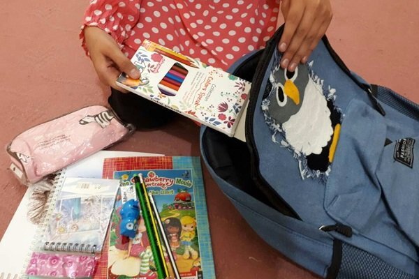 پویش حمایت از دانش‌آموزان کم‌برخوردار در «دیر» برگزار شد