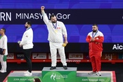 الرباع "علي داوودي" يحرز ذهبية الوزن فوق الثقيل لإيران في دورة الألعاب الآسيوية 2026