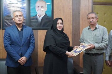 آئین تکریم و معارفه رئیس بهزیستی گناوه برگزار شد