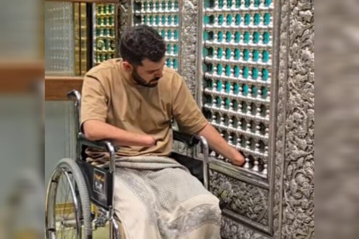 سرباز وطن؛ از پای لانچر تا ضریح مطهر امام رضاع)