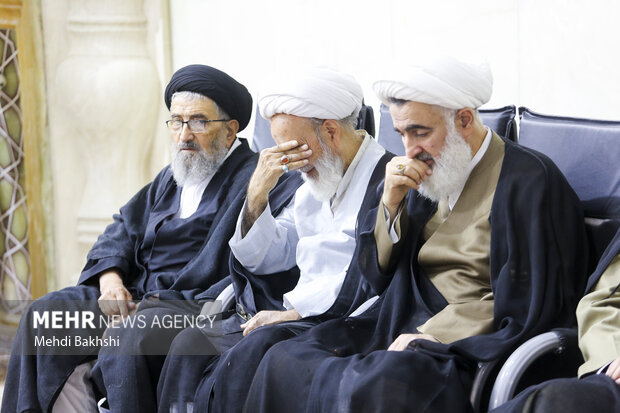 بزرگداشت هفتمین روز ارتحال آیتالله شبیری زنجانی در <a href='https://sayeb.ir/tag/%d9%82%d9%85'></div>قم</a>