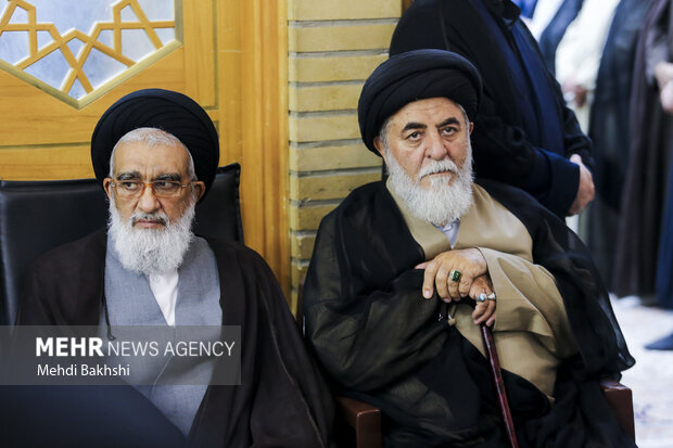 بزرگداشت هفتمین روز ارتحال آیت‌الله‌ شبیری زنجانی در <a href='https://sayeb.ir/tag/%d9%82%d9%85'></div>قم</a>