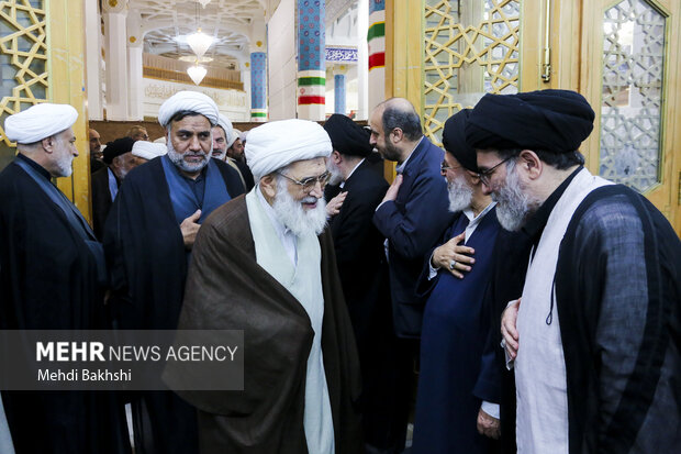 بزرگداشت هفتمین روز ارتحال آیت‌الله‌ شبیری زنجانی در <a href='https://sayeb.ir/tag/%d9%82%d9%85'></div>قم</a>