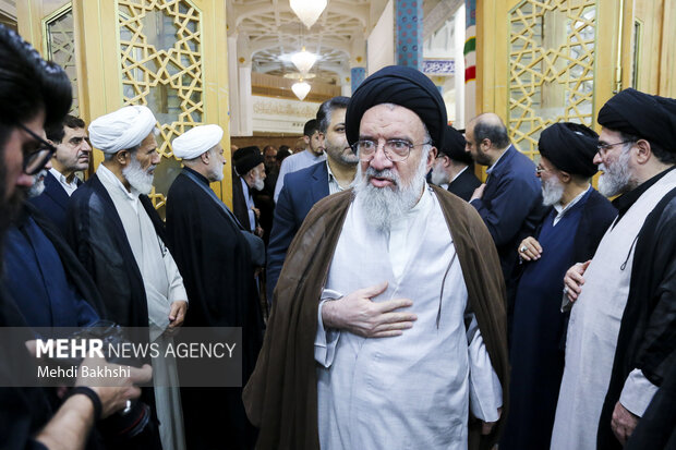 بزرگداشت هفتمین روز ارتحال آیت‌الله‌ شبیری زنجانی در <a href='https://sayeb.ir/tag/%d9%82%d9%85'></div>قم</a>