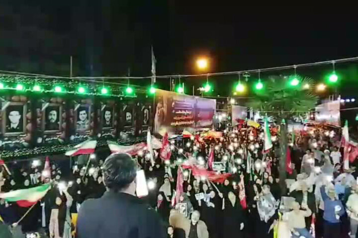 خروش مردم نوشهر در شب ۲۱۳