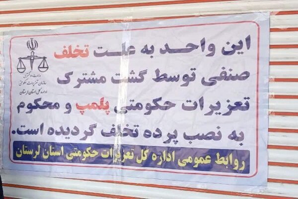 پلمب ۴ واحد نانوایی متخلف در خرم‌آباد