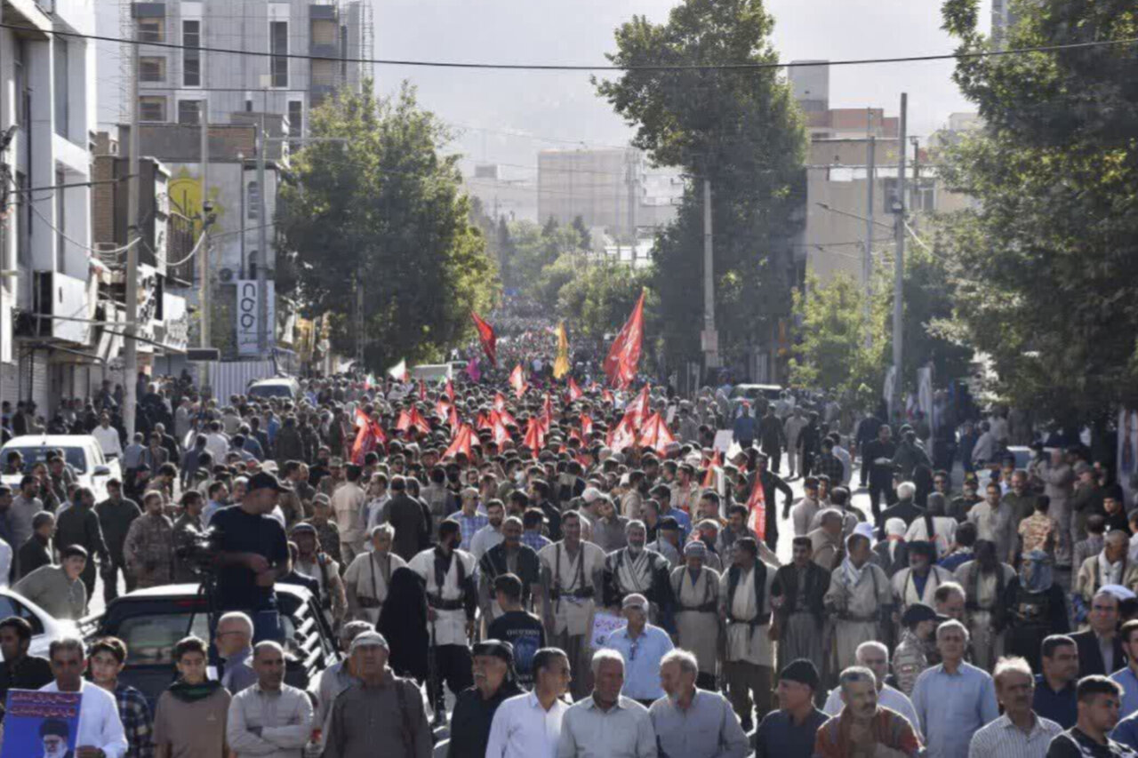 حضور بانوان و عشایر سلحشور ایلامی در مراسم جان فدا