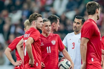 تیم ملی فوتبال ایران با چه آماری به روسیه باخت؟