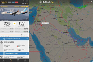 Abu Dhabi-Tel Aviv flight sends signal, diverted to S Arabia