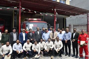 ناوگان آتش‌نشانی عسلویه تقویت شد