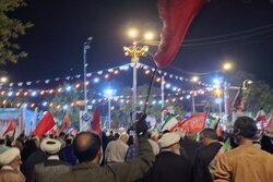 دویست و چهاردهمین شب تجمع مردم انقلابی بجنورد