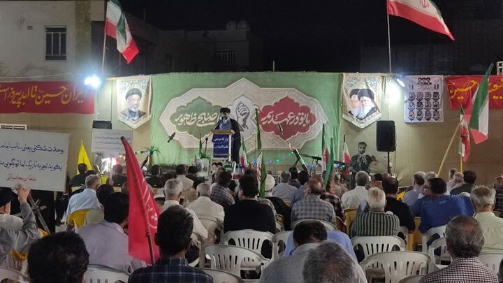 امام جمعه گناوه: حفظ انسجام ملی راه مقابله با توطئههای دشمن است امام جمعه گناوه: حفظ انسجام ملی راه مقابله با توطئههای دشمن است