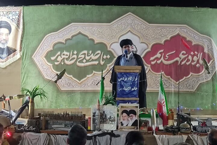 امام جمعه گناوه: حفظ انسجام ملی راه مقابله با توطئه‌های دشمن است