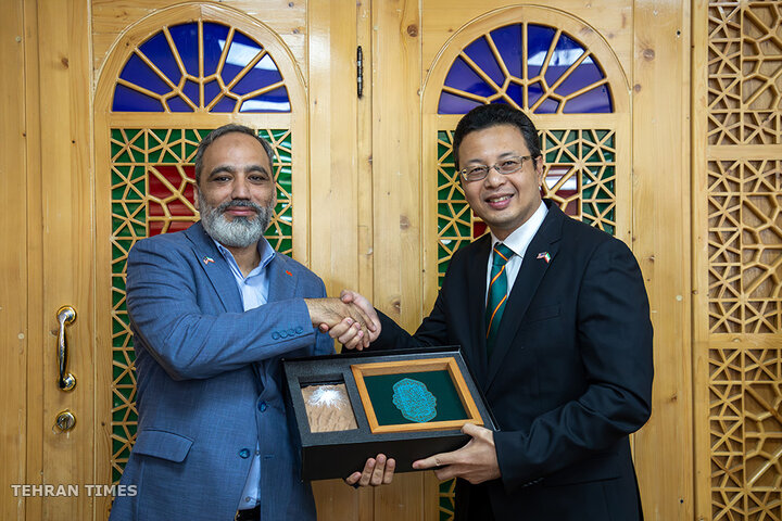 Malaysian chargé d’Affaires visits Mehr Media Group