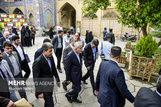 سفر وزیر میراث فرهنگی به اصفهان