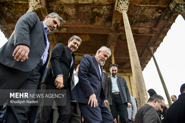 سفر وزیر میراث فرهنگی به اصفهان