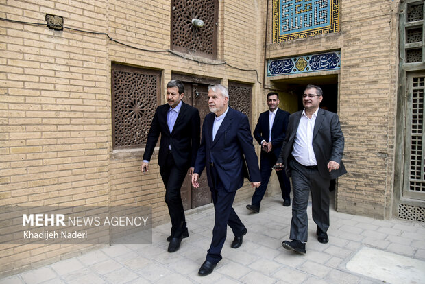 سفر وزیر میراث فرهنگی به اصفهان