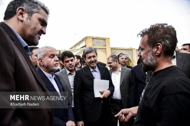 سفر وزیر میراث فرهنگی به اصفهان