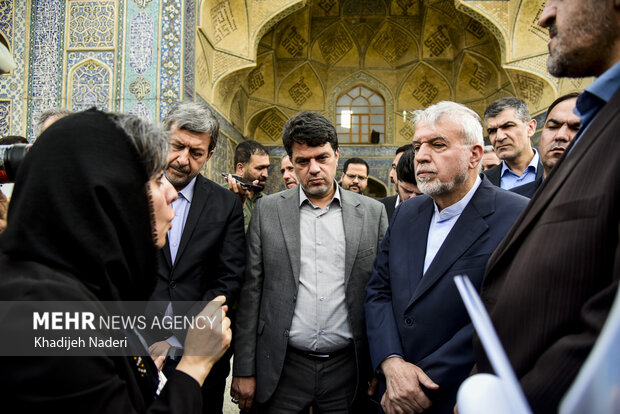سفر وزیر میراث فرهنگی به اصفهان