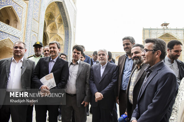 سفر وزیر میراث فرهنگی به اصفهان