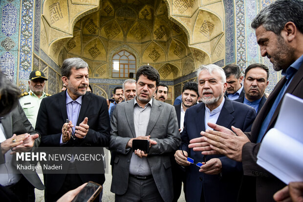 سفر وزیر میراث فرهنگی به اصفهان