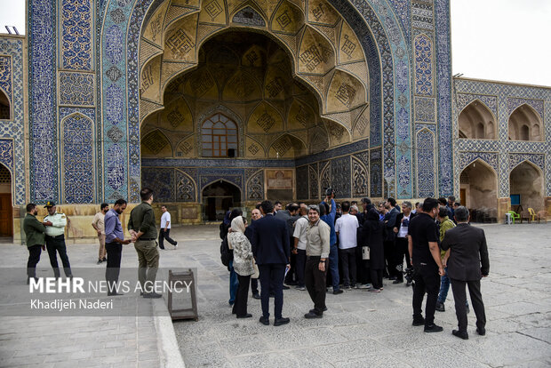 سفر وزیر میراث فرهنگی به اصفهان