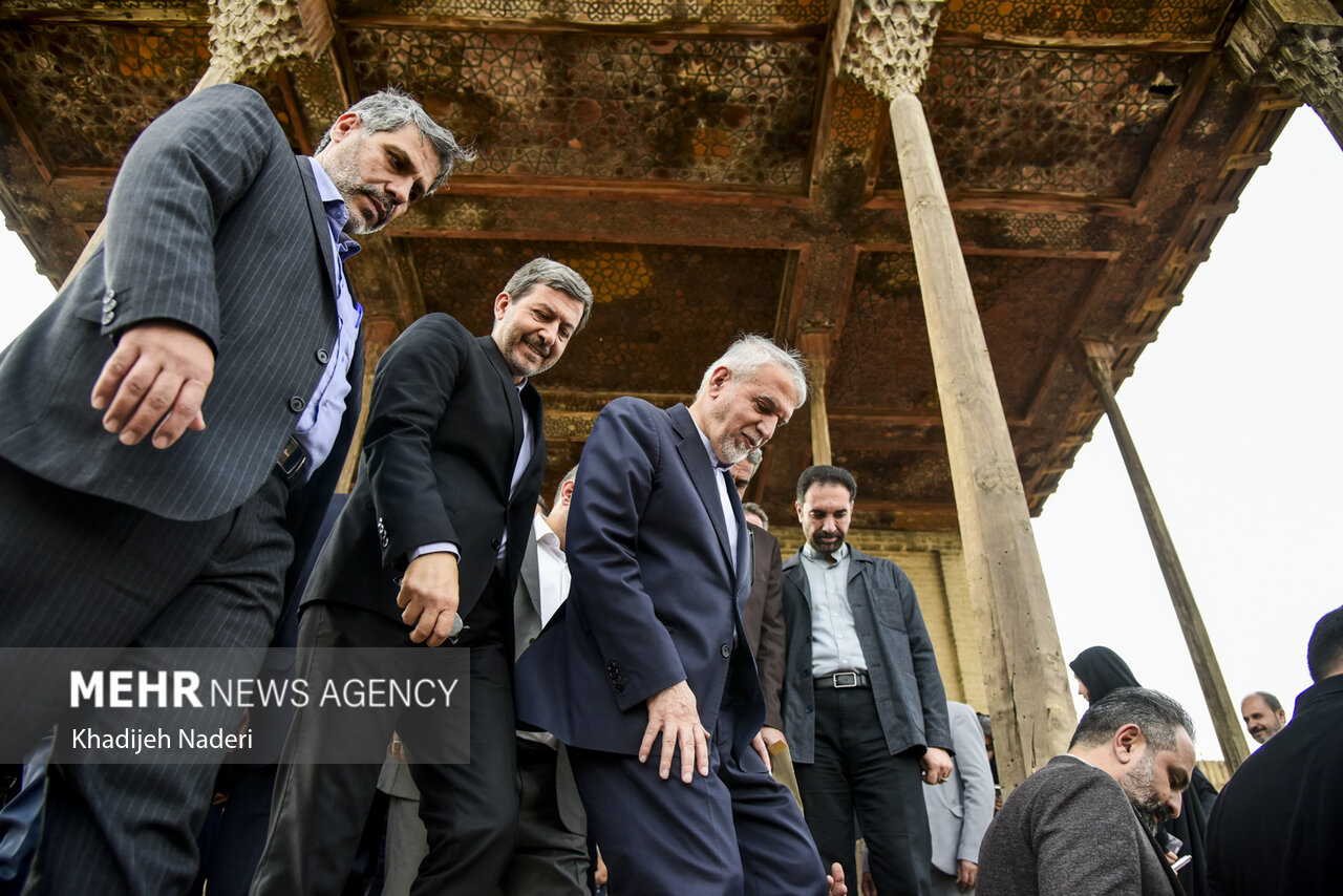سفر وزیر میراث فرهنگی به اصفهان