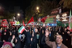 دویست و پانزدهیمن شب تجمع مردم انقلابی بجنورد