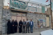 بازدید مدیران قرآنی کشور از مؤسسه قرآنی آسیب‌دیده لرستان در جنگ رمضان