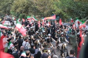 حضور یکپارچه جانفدایان همدان در میدان