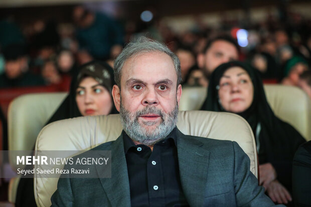 مراسم بزرگداشت دومین سالگرد فرماندهان شهید <a href='https://sayeb.ir/tag/%d8%ac%d8%a8%d9%87%d9%87-%d9%85%d9%82%d8%a7%d9%88%d9%85%d8%aa'></div>جبهه مقاومت</a>
