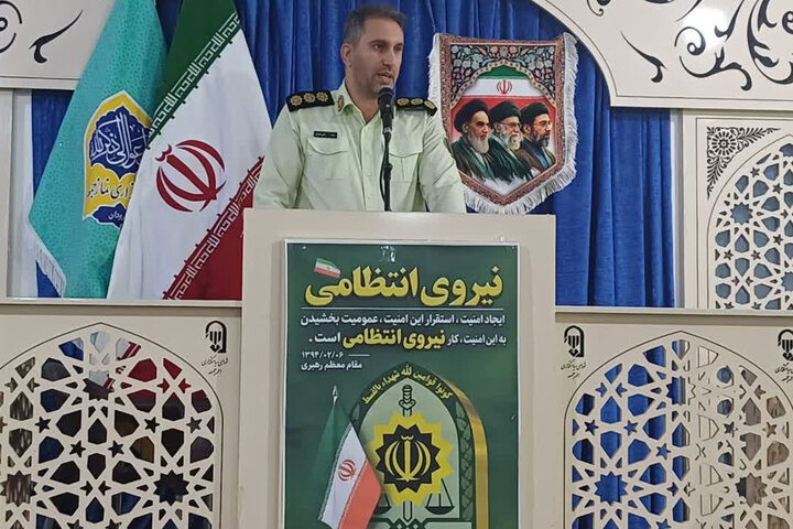 فرمانده انتظامی رودان: امنیت زیربنای توسعه و سرمایه‌گذاری است