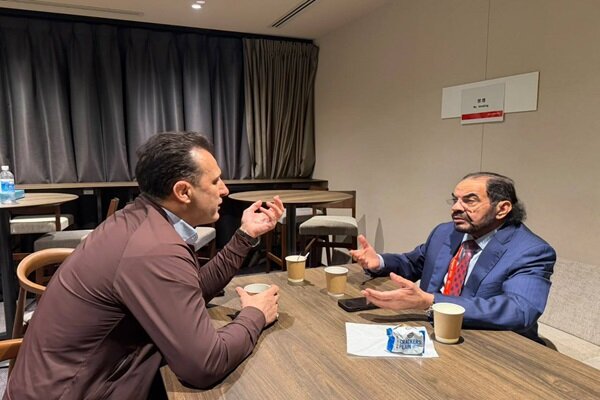 جلسه آرش میراسماعیلی با رئیس اتحادیه جودو آسیا