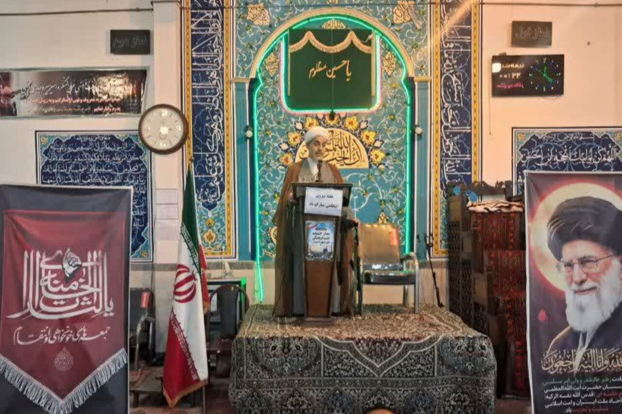 پیشنهاد امام جمعه برای نام گذاری۱۵ مهر به نام عشایر و جعفرآباد