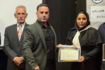 بانوی دشتستانی رتبه برتر کشور در ورزش‌های رزمی را کسب کرد