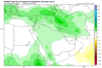هشدار هواشناسی برای خوزستان؛ تگرگ و بارش شدید در راه است