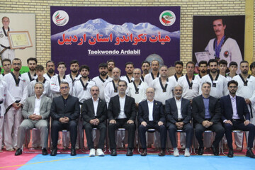آزمون کشوری پوم و دان ۴ و ۵ تکواندو در اردبیل برگزار شد