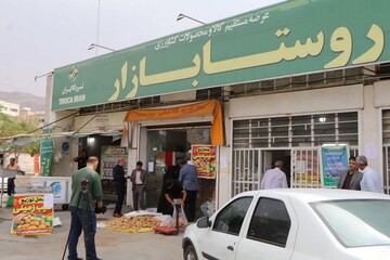 عرضه مستقیم سیب‌زمینی در روستا بازارهای لرستان آغاز شد