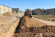 اصلاح و توسعه ۴۲۰۰ متر از شبکه آبرسانی بهاباد