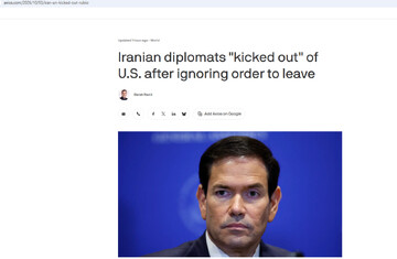 Iran rejects Axios report on expulsion of diplomats from US 
