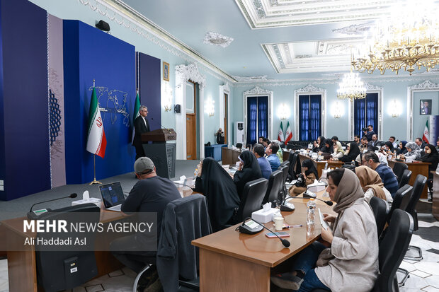 نشست خبری سخنگوی وزارت امورخارجه