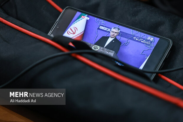 نشست خبری سخنگوی وزارت امورخارجه