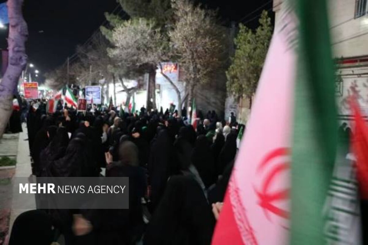 دویست و هجدهمین حضور خودجوش صاحبان انقلاب در تجمعات شبانه شیروان