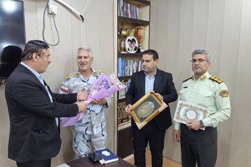فرماندهان انتظامی و دریابانی دیلم تجلیل شدند