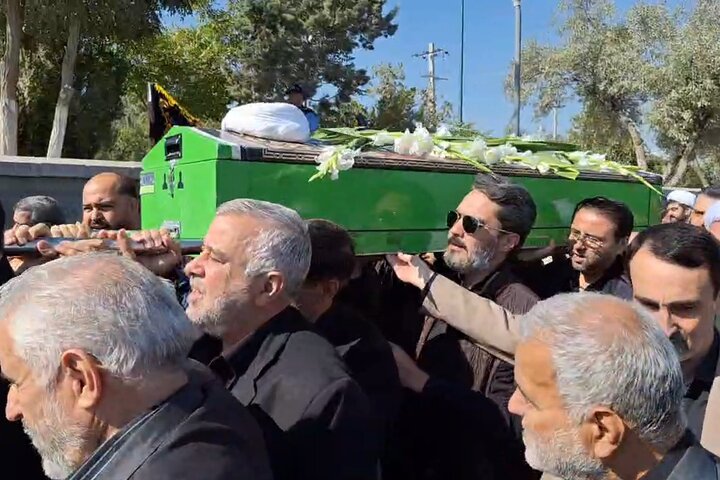برگزاری آئین تشییع حجت‌الاسلام نوبری در تبریز
