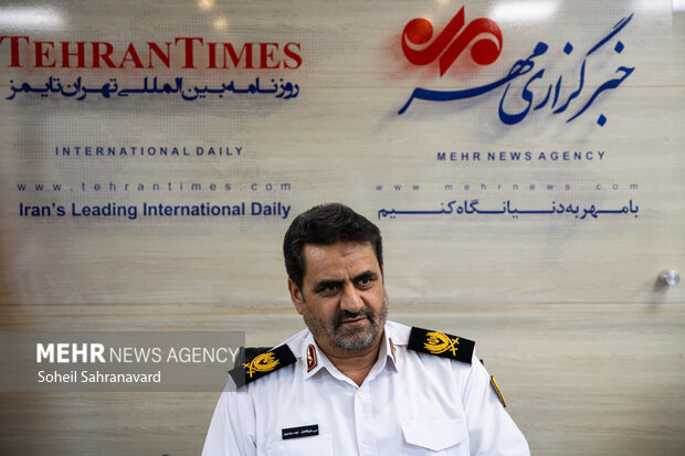 بازدید رئیس پلیس راهور تهران بزرگ از خبرگزاری مهر